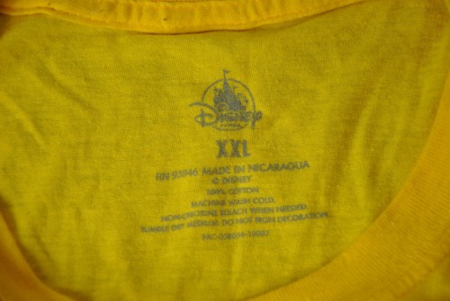 Disneyland Shirt Dumbo Movie Yellow Disney XXL 2XL 1325SS2 - Picture 3 of 3