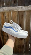 Vans Old Skool 'True White Victoria Blue.💙UNISEX.