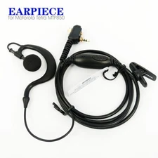 Earpiece Headset Mic for Motorola Tetra MTH800 MTP850 MTH600 MTH650 MTH850 MTS85