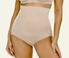 MIRACLESUIT Comfy Curves Nude Ex Firm Control Hi Waist Brief Panty NEW Womens L