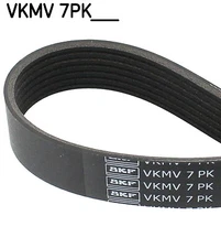 SKF VKMV 7PK1770 V-ribbed belt for Renault