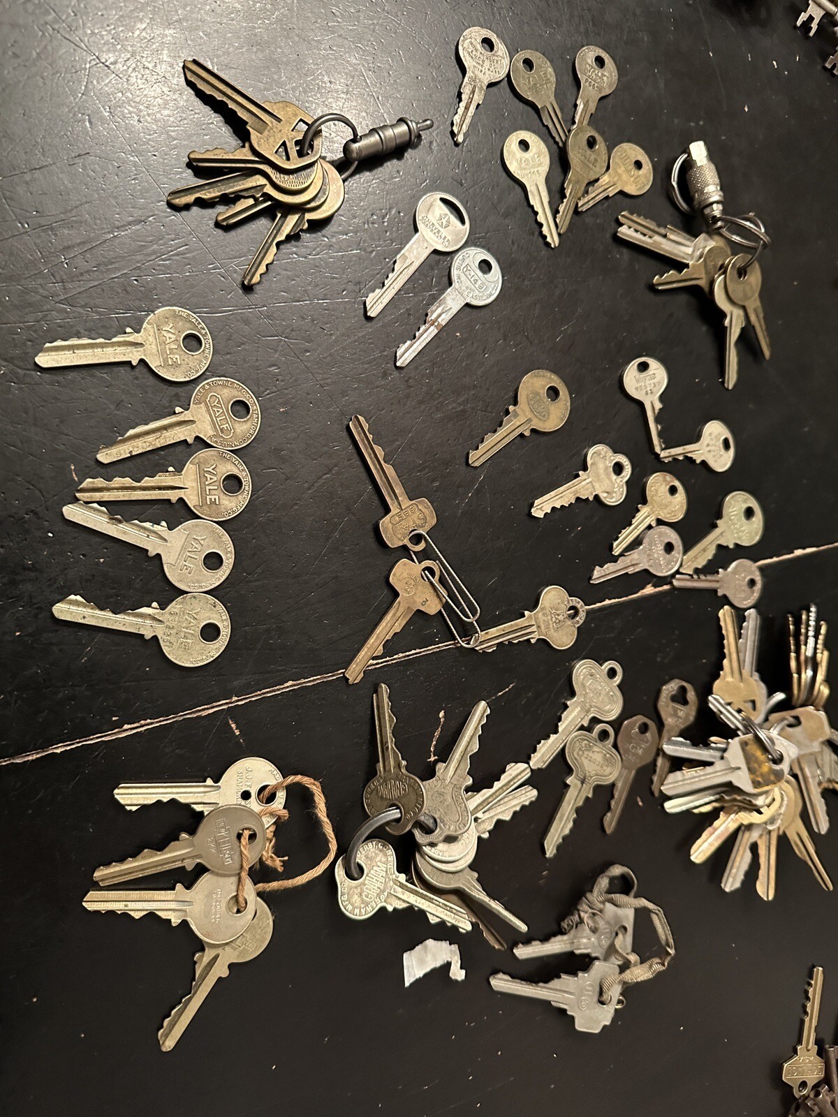 Lot Of 100+ Vintage Keys Cars Locks Yale GM National Star Antique | eBay