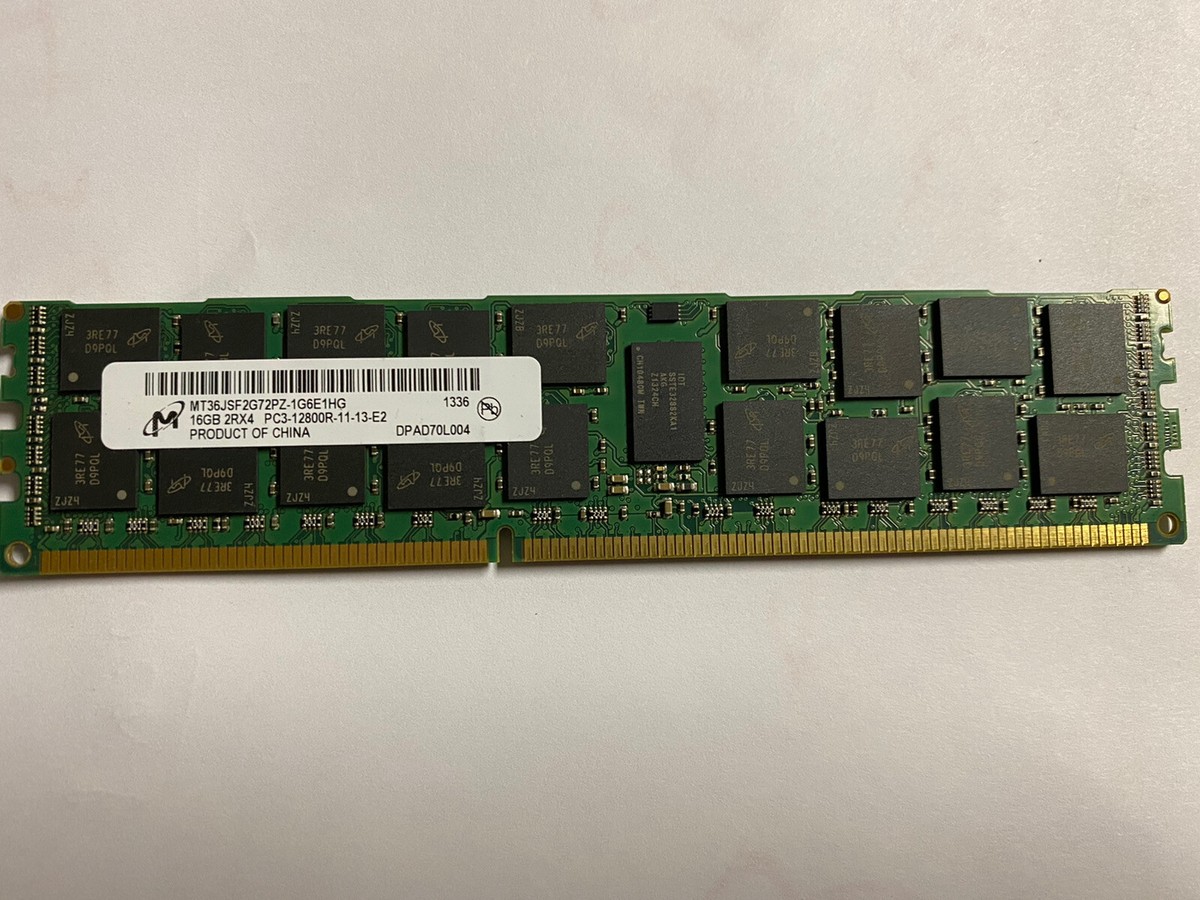 Server RAM Memoria Micron MT36JSF2G72PZ-1G61LF 16GB DDR3-1600MHZ ECC - Foto 8