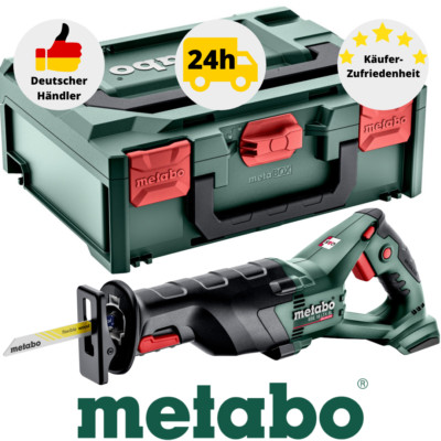 Metabo SSE 18 LTX BL Akku-Säbelsäge 18 V Säge Säbelsäge inkl. Metabox 145 L Solo