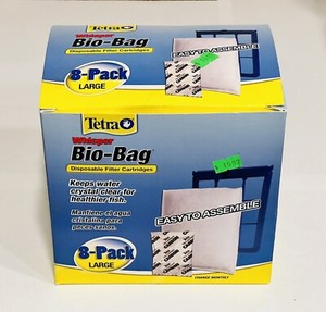 T•TETRA WHISPER Bio-Bag Large 7 Filter Bags & 5 Activated Carbon Pockets