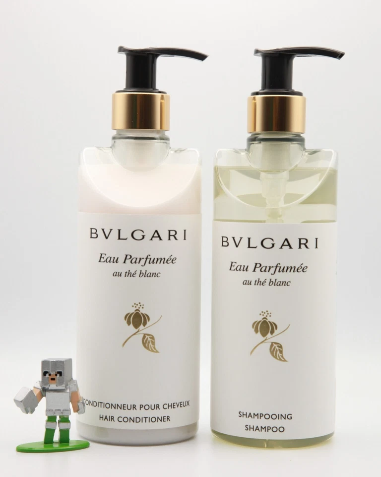 BVLGARI Eau Parfumée Au thé Blanc Juego de Champú, Acondicionador de Cabello, 2 piezas Foto 4 de 4