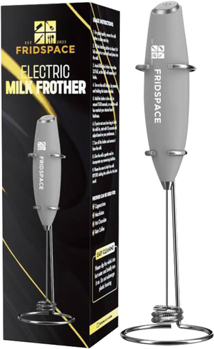 Handheld Portable Milk Frother Durable Double Whisk Electric Coffee Machine, ...