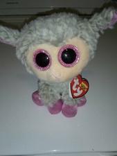 TY Beanie Boos - DIXIE the grey Lamb NEW hang tag