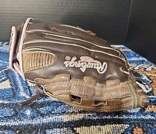 Rawlings Softball Mitt WFP120 Brown and Pink Right Handed