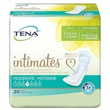 Tena Incontinence Pads for Women, Moderate, Regular, 20 Count - 4 Pack