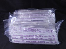 CORNING Costar Polystyrene Stripette 50mL Serological Pipets 4490 (100/cs)