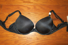 38B    PINK BRA VICTORIA'S SECRET    SUPER PUSH UP Lg. PADS EVERYDAY COMFY SATIN