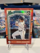 2024 Panini Donruss Reggie Crawford Rated Prospect #189 Optic /99 🔥