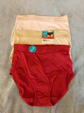 Size 6 Vanity Fair Radiant Womens Panties 360 Comfort 3 Pairs