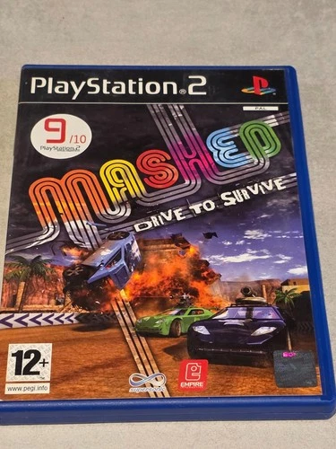 MASHED DRIVE TO SURVIVE SONY PS2 PLAYSTATION 2