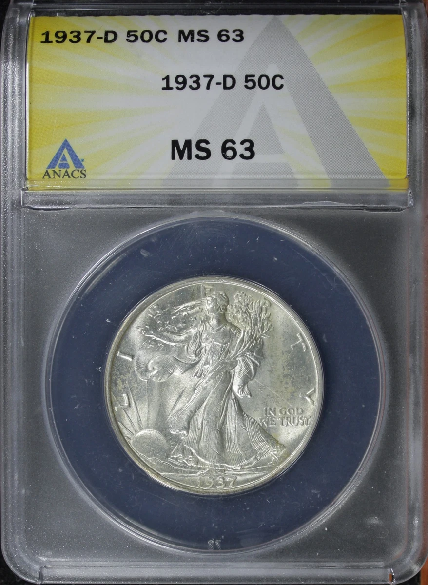 MS 63 Graded Liberty Walking Half Dollars 1916-1947 for sale | eBay
