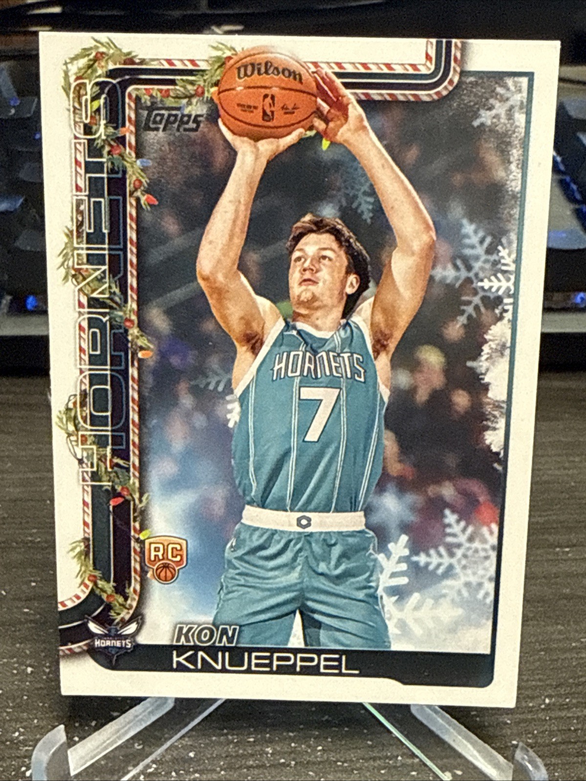2025-26 Topps Holiday - Kon Knueppel #H164 (RC)
