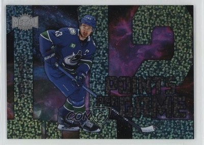 2024-25 Skybox Metal Universe Points Per Game Speckle 97/199 Quinn Hughes 0d18