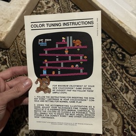 Coleco ColecoVision Console with Games and Manuel&rsquo;s Original Stereo Foam Box