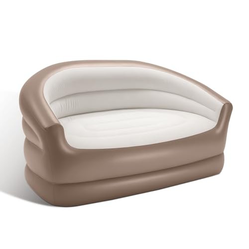 Twin Size Air Mattress Inflatable Sofa,Double Inflatable Chair for ...