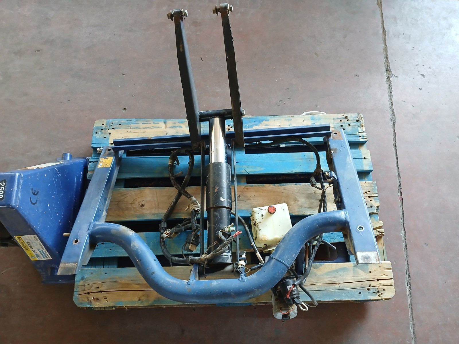 PISTONE POMPA RIBALTABILE COMPLETO PIAGGIO PORTER 1.3 1300 16V BENZINA VEDI FOTO