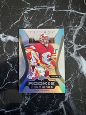 Dustin Wolf 2023-24 UD Trilogy Rookie Premieres Level 1 #702/999 Rookie Card