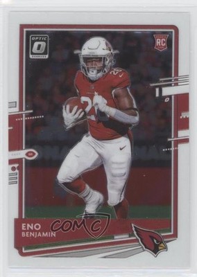 2020 Panini Donruss Optic Rookies Eno Benjamin #101 Rookie RC rf2