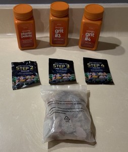 Dan & Darci Rock Tumbling Accessories: Plastic Pellets, Grit, Rocks ++ Brand New