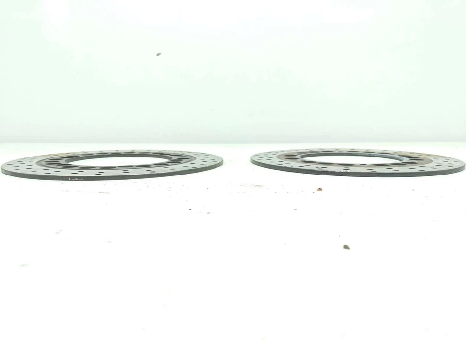 87 Yamaha FZ700 Genesis FZ 700 rueda delantera rotores de freno de disco INV Foto 2 de 4