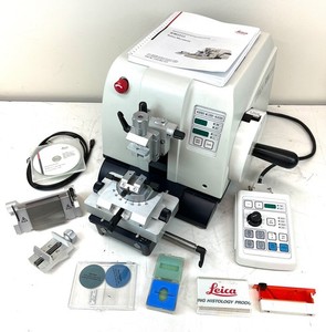 Nice Leica RM2255 Automatic Rotary Microtome with Accessories
