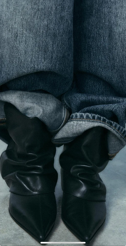 Botas tacón gatito Zara Foto 4 de 4