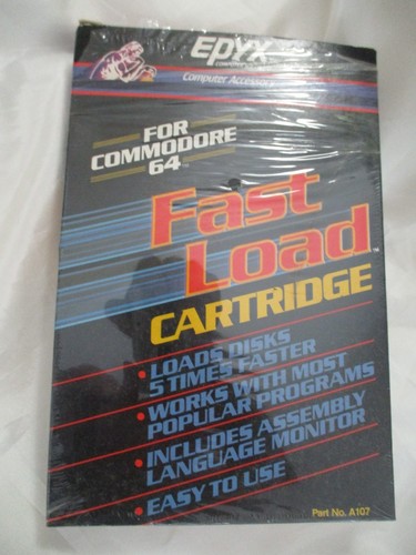Epyx Fast Load Commodore 64 Computer Software Cartridge With Box Manual ...