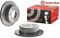 2X Bremsscheibe Brembo 09.D413.11 2 Bremsscheiben Hinterachse Hinten