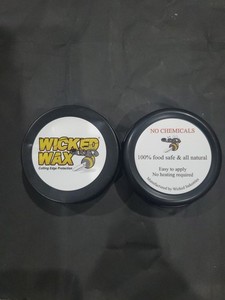 Wicked Industries Pair Wax 0.5 oz Beeswax Protectant / Knives And Many Materials