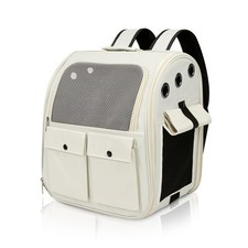 Airline Approved Cat Carrier Backpack - Ventilated Breathable Mesh for Small ...