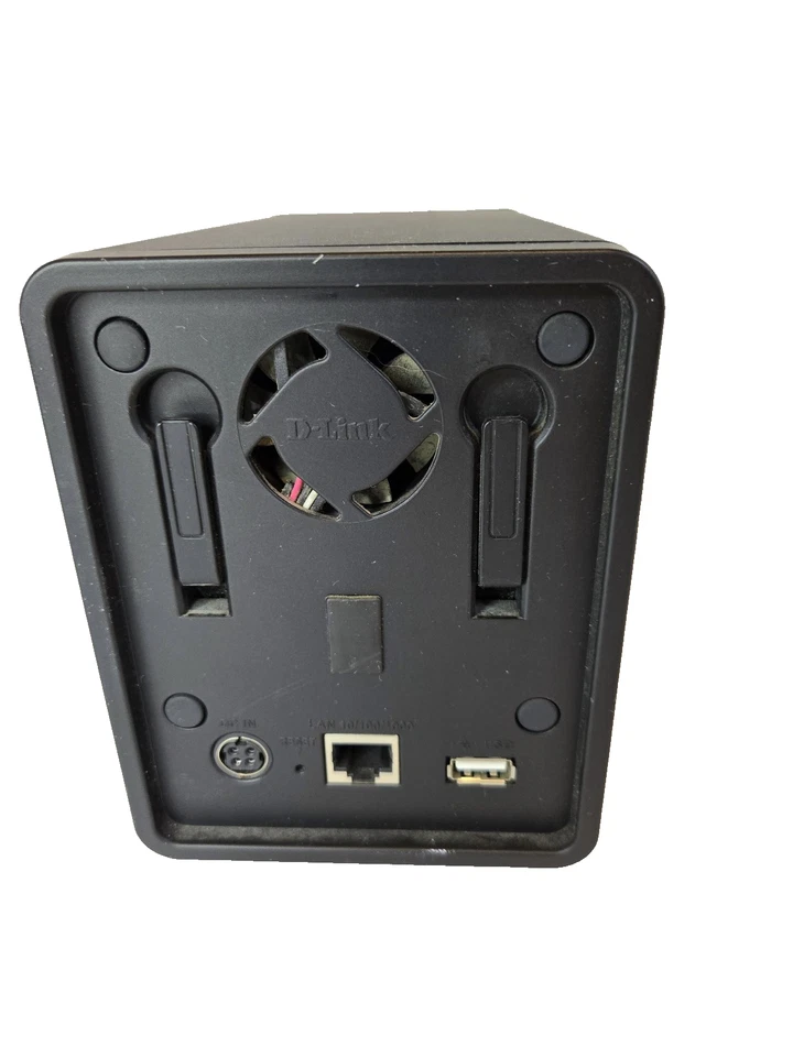 Gabinete de almacenamiento conectado en red D-LINK DNS-323 2 bahías solo sin discos duros Foto 4 de 4