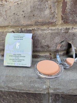 Clinique Stay-matte Sheer Pressed Powder Oil-free  7.6g Choose Your Shade  NIB