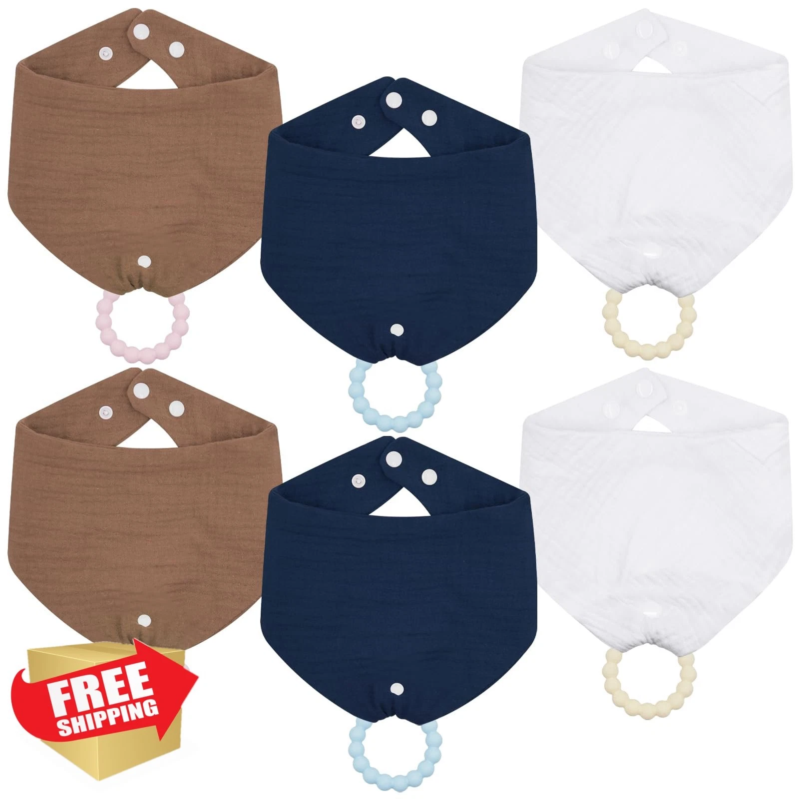 CUXFLS Bibs Teething Toys Style 2
Opens in a new window or tab