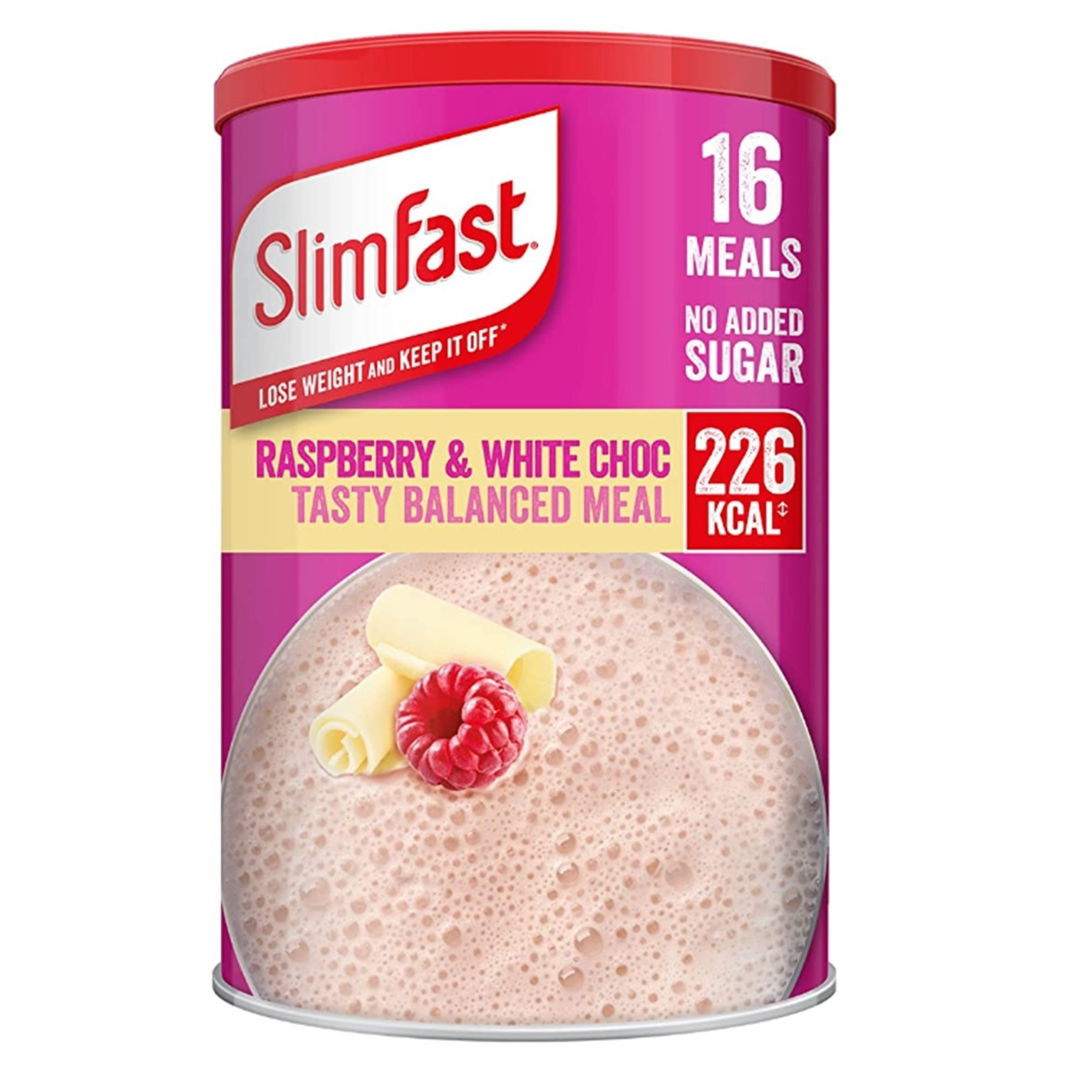 SlimFast Meal Replacement Shake High Protein Powder-White Choco Razz- NEW - Image 3