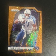 2024 Panini Prizm - Eddie George #285 Orange Ice Prizm
