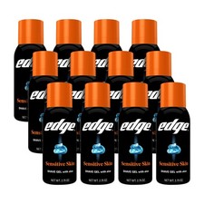 Shaving Gel for Men, Sensitive Skin, 2.75 oz 12 Pack