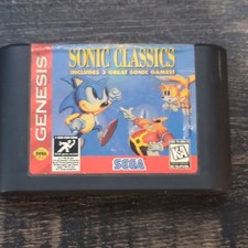 SEGA Sonic Classics Sega Genesis Cartridge Only NTSC-U/C (US/Canada) 1995