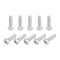 20Stk M5X20Mm Torx Schraube 316 Edelstahl Linsenkopf FäLschungssicher Montage