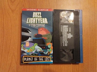 Buzz Lightyear of Star Command Episode Sampler  Planet of the Lost  VHS RARE