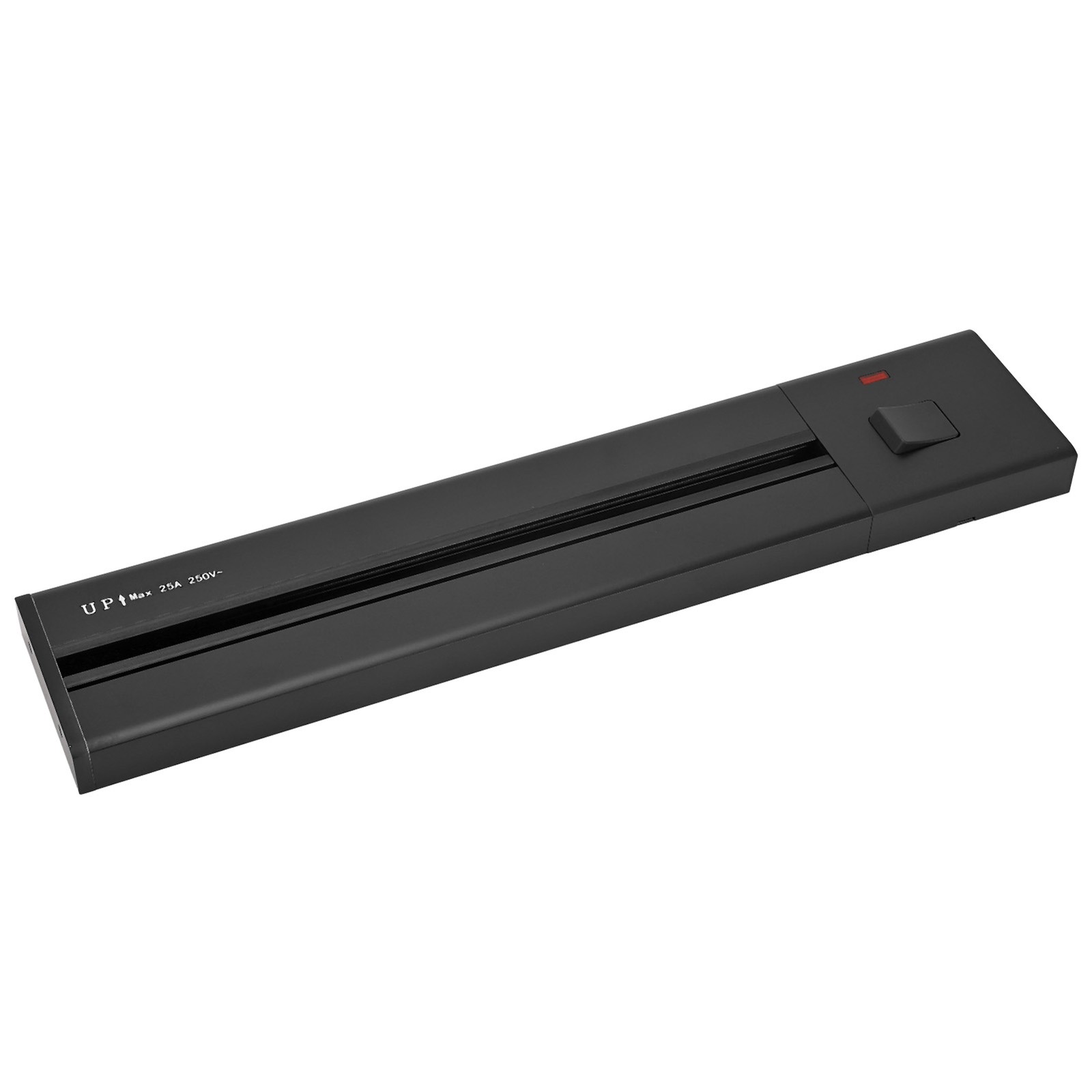 Power Socket Track 40cm Aluminum Alloy IP20 Waterproof Dustproof Socket Sliding