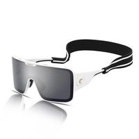 Carrera Flaglab 15 Sonnenbrille VK6/T4 Weiß/Silber Spiegel Shield
