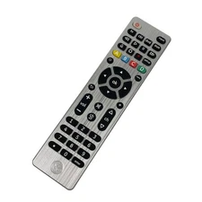GE 33709 Universal Remote Control for 4 Devices Silver OEM TESTED