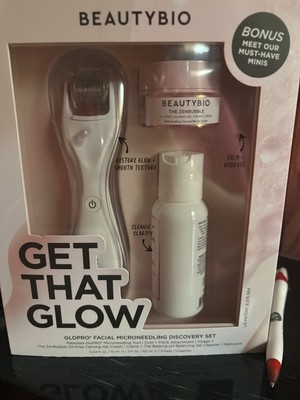 Beauty Bio GloPRO Get That Glow Facial Microneedling Discovery Set NEW In Box