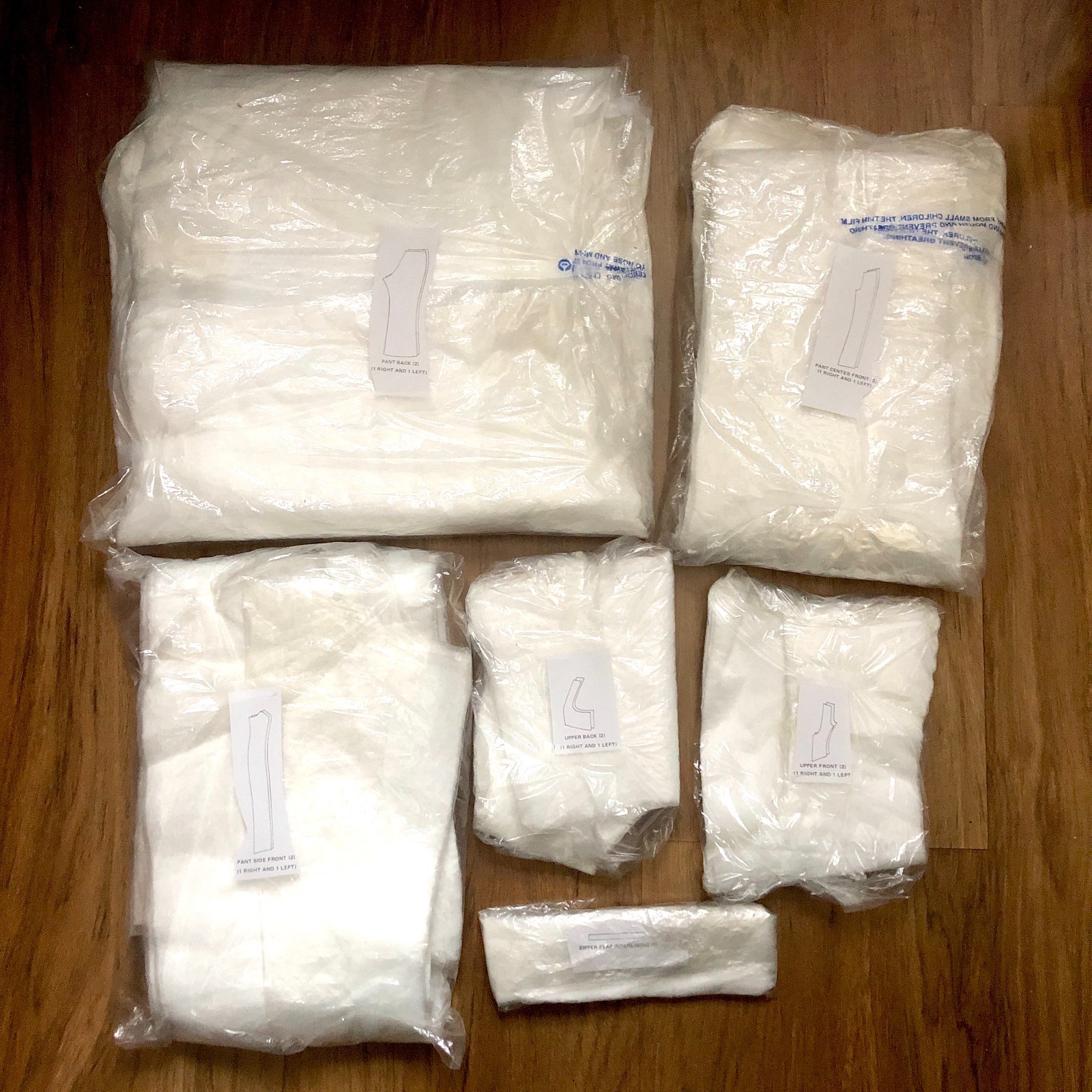 Frostline Ski Bib Complete Overall Kit 111 Size S, material & supplies included