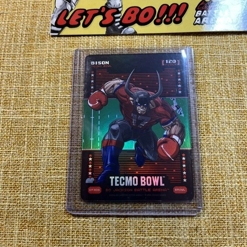 Bo Jackson Battle Arena Tecmo Bowl BF305 Bison Josh Allen Battlefoil Brawler
